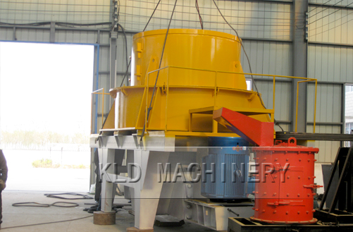 Impact sand making machine